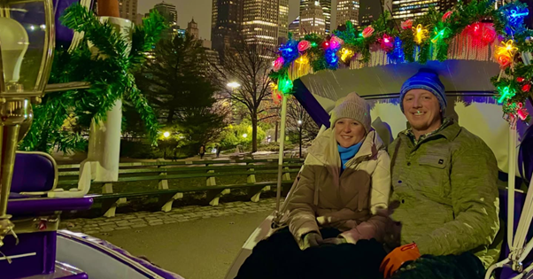 holiday horse carriage rides