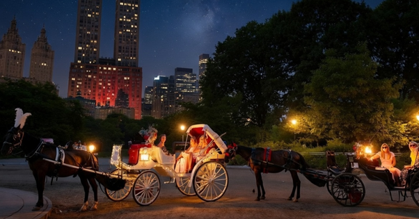 Moonlight Horse Carriage Ride